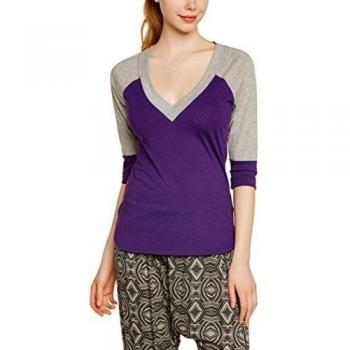 Zumba Fitness WT Top Funky Football Tee - Camiseta para mujer, color i came. acai. i conquered, talla Medium