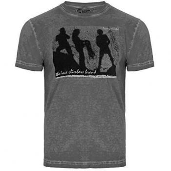 Trangoworld Brave Camiseta, Hombre, Gris metalico, XS