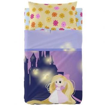 Juego de Sábanas para Cuna 2 Piezas Multicolor 100% Algodón 150 TC 100x130 cm Fabricado en España