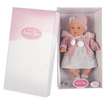 antonio MUÑECA BIMBA INVIERNO CON OJOS MOVIBLES 37 CM.