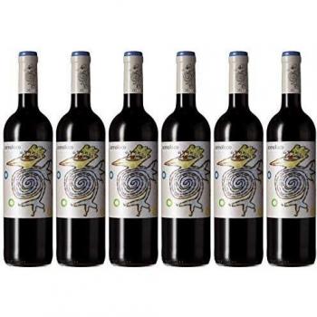Comoloco Vino Tinto Monastrell - 6 Paquetes de 750 ml - Total: 4500 ml