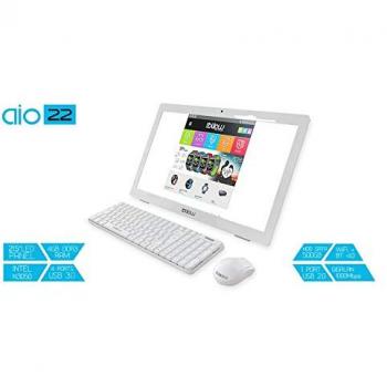BILLOW PC All IN One XONE22 - Intel N3050 1.6GHZ - 4GB - 500GB - 21.5/54.6CM FHD - Webcam - ALT. 3W - WiFi - BT - Tec+Raton INALAMBRICOS - FREEDOS