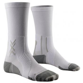 Calcetines X-Socks Run Perform Crew Gris, Unisex adulto, talla 35-38
