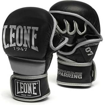 LEONE 1947 - Guantes MMA Sparring Guantes MMA, Unisex - Adulto, Negro, M