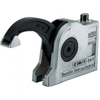 Morseto Compacto BAS-C 9-4 BESSEY, Apertura máxima 88 mm, Salida 40 mm, Diseño con agujero de fijación abierto
