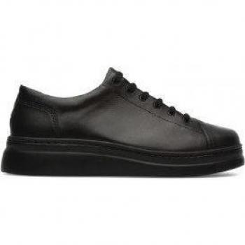 Camper Runner Up K200508-042 Zapatillas de Piel Color Negro con Plataforma para Mujer
