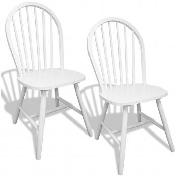 vidaXL Classic Style Wooden Dining Chairs