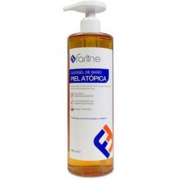 Farline Oleogel de Baño para Piel Atópica, 500 ml