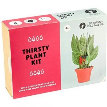 Tech Will Save Us- Thirsty Sensor de Humedad para el riego de Plantas para niños, Multicolor
