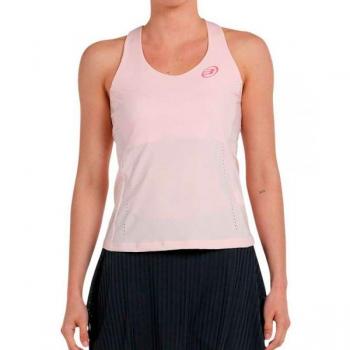 Camiseta de tirantes Bullpadel Envio para mujeres color rosa, talla L