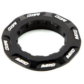 MSC Bikes Single Speed. Alu6061 T4 CNC - Tapa de cassette de ciclismo, color negro anodizado