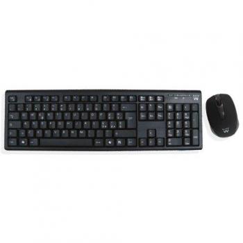 Ewent EW3135 - Teclado (USB, QWERTY, Inglés, PC/server, Estándar, Derecho)