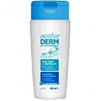 ACODERM GEL ALOE VERA Y VITAMINA E 200ML