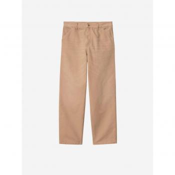 Carhartt WIP Single Knee Pants, Light Brown, Casual Men's Trousers