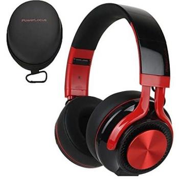 Powerlocus bluetooth auriculares diadema p3bluetooth 5040h de musica cascos bluetooth inalambrico plegable casco bluetooth y audio cable sonido estereo con microfono para iphone moviles tv pc