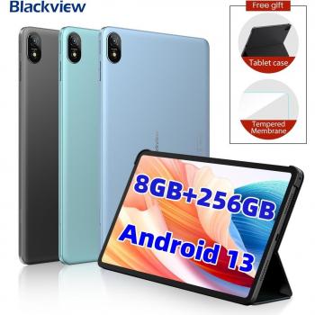 Blackview Tab 18 Tablet de 12 Pulgadas con Pantalla FHD+ de 2.4K, Procesador MediaTek Helio G99, 8GB RAM, 256GB ROM, Batería de 8800mAh y Cámara Dual de 8MP+16MP