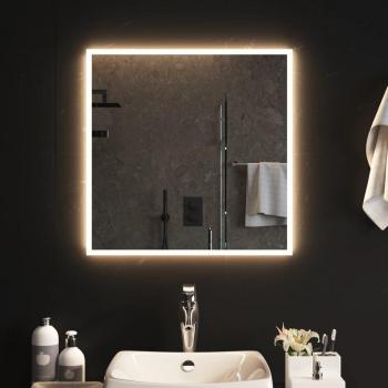 Espejo de baño con LED 60x60 cm Dia e Noite