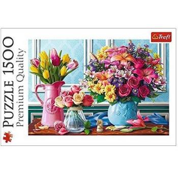 Trefl 1500-Piece Floral Still Life Puzzle