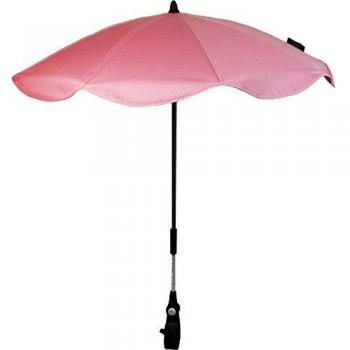 Baby's Clan BC129 - Sombrilla parasol para cochecito/cochecito, rosa