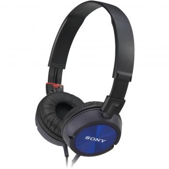 Sony MDRZX300L - Auriculares de diadema abiertos, negro y azul