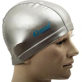 Gorro de Natación Cressi Poliuretano Plata