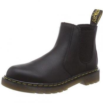 Dr. Martens BANZAI Softy T - Botas de piel para niño, color negro, talla 35
