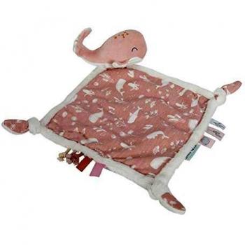 Little Dutch Knuffeldoek Roze Walvis