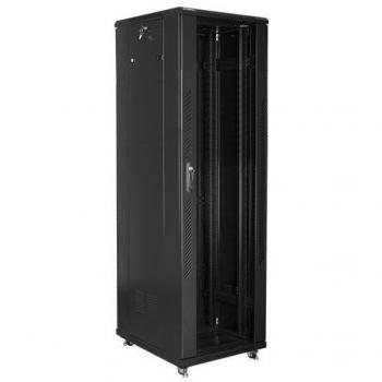 Armario Lanberg Rack 19 42U 600x800 Flat Pack Black Negro