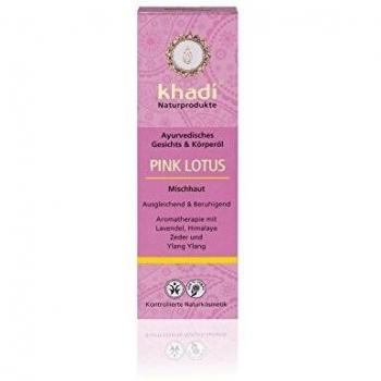 Khadi - Aceite Corporal-Facial Loto Rosado, 100 ml