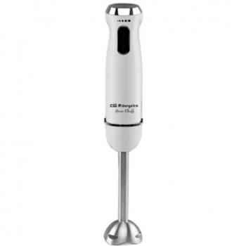 Batidora de Mano Orbegozo BT 2680, 1000 W, función turbo, brazo de acero inoxidable
