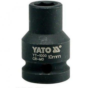 Yato nasadka de impacto hexagonal corta 1/2 16mm