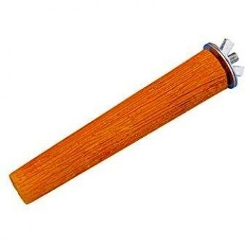 Percha mineral de calcio naranja 12,5 cm - 95 g para aves y loros