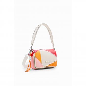 Desigual Mundi Eco-Friendly Shoulder Bag, Female, Multicolor, Size: ONE SIZE, 21 cm