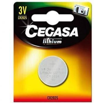 PILA LITIO BOTON CR2025 3V BLISTER CEGASA