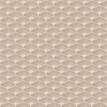 Papel Pintado Vinílico Geométrico Marrón Assunta Amalfi Saint Honoré