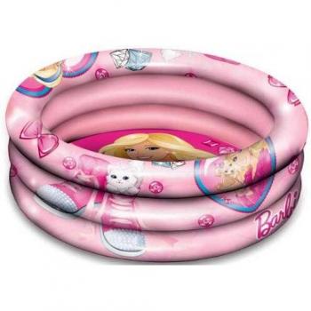 Barbie - Piscina de 3 Anillos con diámetro de 100 cm