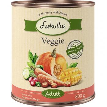 Lukullus Veggie comida húmeda vegetariana para perros - 6 x 800 g
