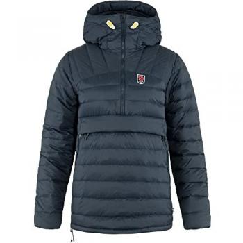 Chaqueta con capucha Fjällräven Expedition Pack Down Anorak azul marino mujer - L