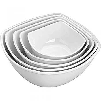 Lacor 62780 - Bol cuadrado mel.123x123x63 mediana 0.4 lts.
