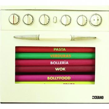 La cocinita del nuevo Gourmet: Cerca de 100 recetas repartidas en 6 libritos: Bollería, Wok, Pasta, Bollyfood, Postres con frutas, Verduras.