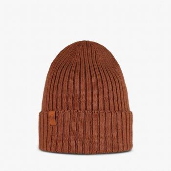 Gorro Buff unisex Norval Cinnamon Merino Wool Knit marrón
