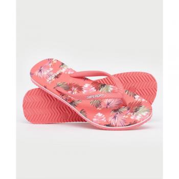 Chanclas Superdry Clásicas Vintage Naranja para Mujer Adulto