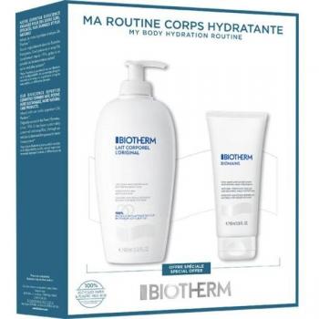 Lait Corporel Set de regalo de Biotherm - Lote de regalo para mujer que incluye crema hidratante corporal, textura ligera y nutritiva, enriquecida con ingredientes naturales como el aceite de aguacate y glicerina, ideal para