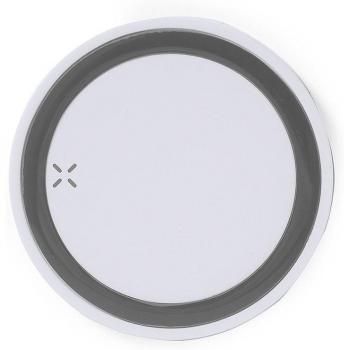 Cargador inalámbrico bicolor 5W gris 7x0,9x7 cm