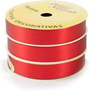 Pack 3 Cintas Regalo 19 mm x 10 m Color Rojo