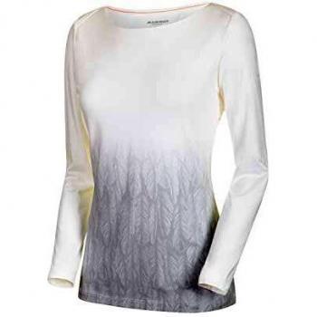 Mammut Camiseta M/L Alnasca Mujer Camiseta, Mujer, Bright White, S
