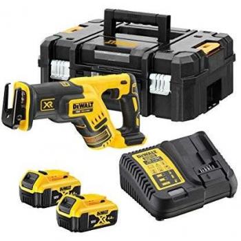 Dewalt DCS367P2-QW Saebelsaege 18 V/5 Ah, 1 W, Negro, amarillo