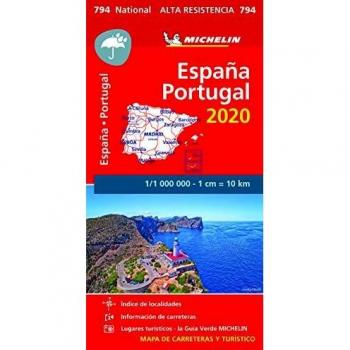 Mapa National España - Portugal 2020 Alta Resistencia