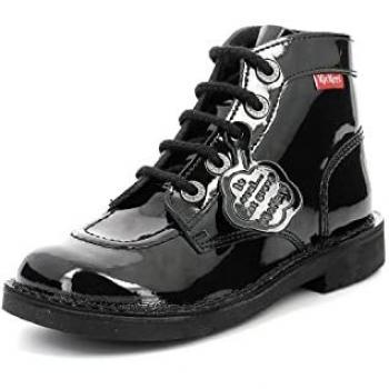 Kickers Kick Col Children's Leather Ankle Boots