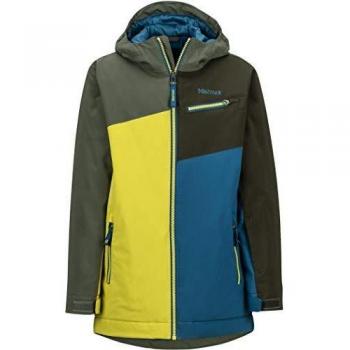Marmot Boy's Thunder Chaqueta, Niños, Citronelle/Crocodile, Extra-Large